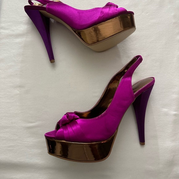 Colin Stuart sling backs - Picture 2 of 8